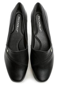 Piccadilly 143214-5 černé dámské lodičky na klínku
