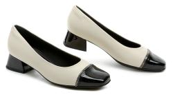 Piccadilly 160095-1 černo krémové dámské lodičky