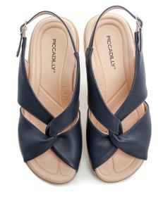 Piccadilly 239015-23 navy dámské sandály šíře H