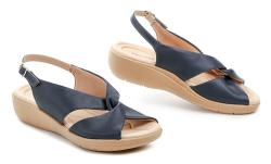 Piccadilly 239015-23 navy dámské sandály šíře H