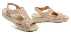 Piccadilly 239030-1 béžové dámské sandály šíře H