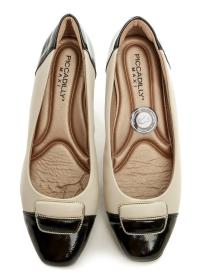 Piccadilly 322133-6 béžovo čierne dámske lodičky