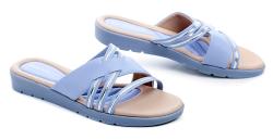 Piccadilly 410037-1 modré dámské nazouváky