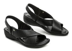 Piccadilly 416084-4 čierne dámske sandále