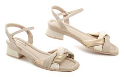 Piccadilly 475015-1 zlato béžové dámské sandály