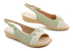 Piccadilly 500380-1 zelenkavé dámske sandále