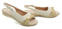 Piccadilly 500408-1 béžové dámské sandály šíře H