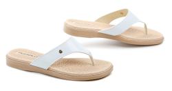 Piccadilly 513006-1 bílé dámské žabky