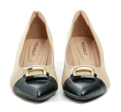 Piccadilly 739095-2 béžovo černé dámské lodičky