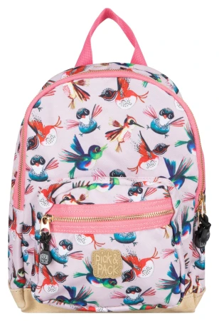 Pick Pack Kids Backpack S Birdies růžový dětský batoh