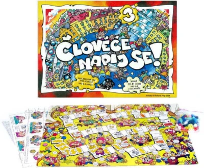 PILGR Hra Člověče napij se 3 (společenská hra) PILGR Hra Člověče napij se 3 (společenská hra)