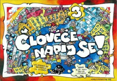 PILGR Hra Člověče napij se 3 (společenská hra)