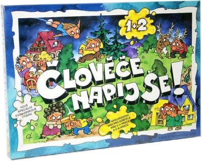 PILGR Hra Člověče,NAPIJ SE I+II new (společenská hra)
