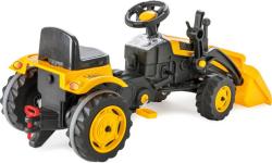 PILSAN Traktor auto šlapací žlutý 125×51×51cm buldozer s přední lžící