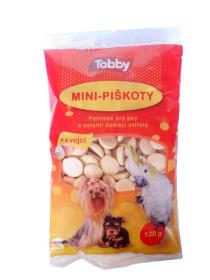 Piškoty krmné mini Tobby 120 g Piškoty krmné mini Tobby 120 g