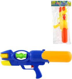 Pistole vodní 50cm se zásobníkem na vodu 2 barvy plast v sáčku Pistole vodní 50cm se zásobníkem na vodu 2 barvy plast v sáčku