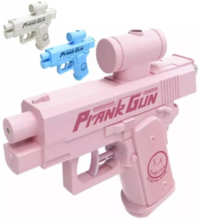 Pistolka dětská stříkací vodní 16cm se zásobníkem na vodu 3 barvy
