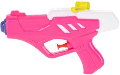 Pistolka dětská vodní barevná stříkací 20cm na vodu 3 barvy