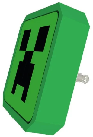 PIXIE CREW MINECRAFT Odznáček reflexní + 3 multipixely silikon