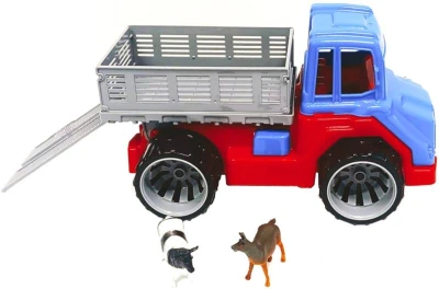 PL Auto farmárske funkčné voľnobehové set so 2 zvieratkami 3 farby PL Auto farmárske funkčné voľnobehové set so 2 zvieratkami 3 farby