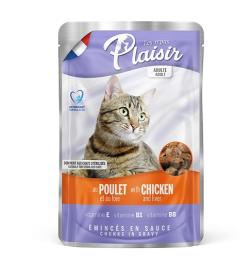 Plaisir Cat kuřecí játra, kapsička 100 g Plaisir Cat kuřecí játra, kapsička 100 g