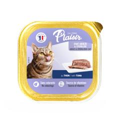 Plaisir Cat tuňák, vanička 100 g Plaisir Cat tuňák, vanička 100 g