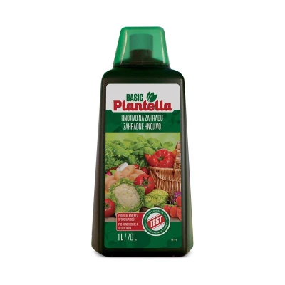 PLANTELLA BASIC Hnojivo kapalné ZELENINA pro zahradu 1l PLANTELLA BASIC Hnojivo kapalné ZELENINA pro zahradu 1l