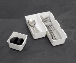 Plast Team Organizér do zásuvky 7,5x8x5cm PH BÍ