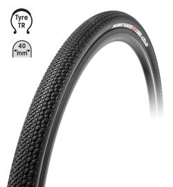 TUFO Plášť Gravel THUNDERO 700x40C, bezduš. črn