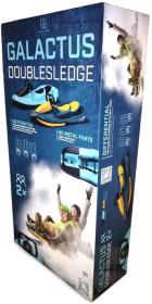 PLASTKON Boby řiditelné dvoumístné s volantem Galactus Modré