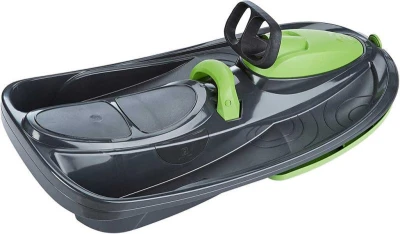 PLASTKON Boby řiditelné s volantem Stratos Šedý plast