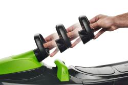 Plastkon Boby řiditelné STRATOS 98x56x23cm černo-zelené