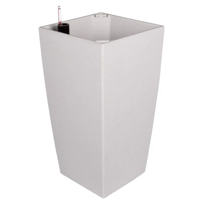 Plastkon Delto Stone samozavlažovací květináč 25 x 46 cm bílá Plastkon Delto Stone samozavlažovací květináč 25 x 46 cm bílá