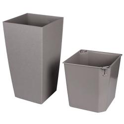 Plastkon Delto Stone samozavlažovací květináč 25 x 46 cm šedá