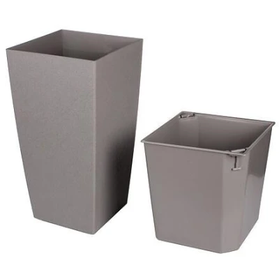 Plastkon Delto Stone samozavlažovací květináč 25 x 46 cm šedá