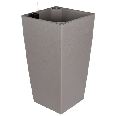 Plastkon Delto Stone samozavlažovací květináč 25 x 46 cm šedá