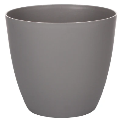 Plastkon Ella Mat šedý dekorativní květináč