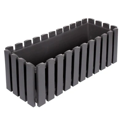 Plastkon Fency truhlík antracitová