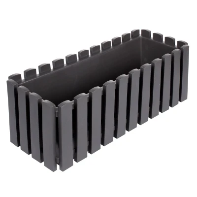 Plastkon Fency truhlík antracitová