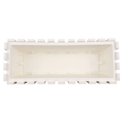 Plastkon Fency truhlík bílá