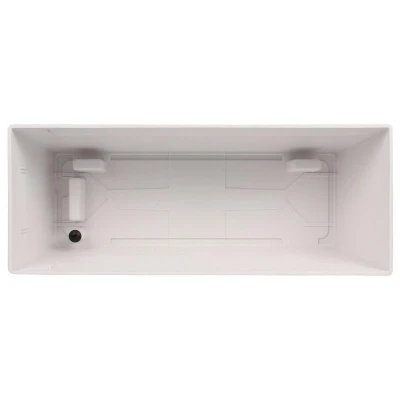 Plastkon Florence Stone dekoratívny truhlík 50 cm biela