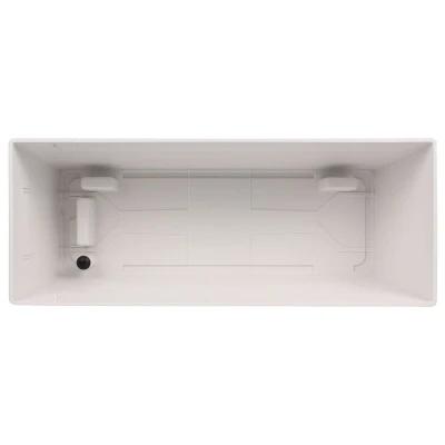 Plastkon Florence Stone dekorativní truhlík 50 cm bílá