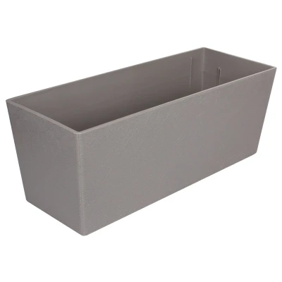Plastkon Florence Stone dekorativní truhlík 50 cm šedá