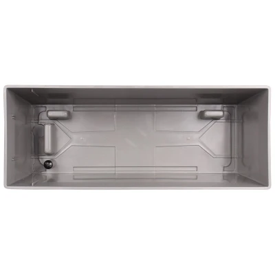 Plastkon Florence Stone dekorativní truhlík 50 cm šedá