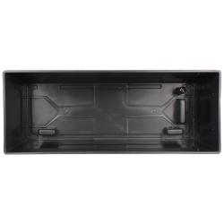 Plastkon Florence Stone dekorativní truhlík 75 cm antracitová
