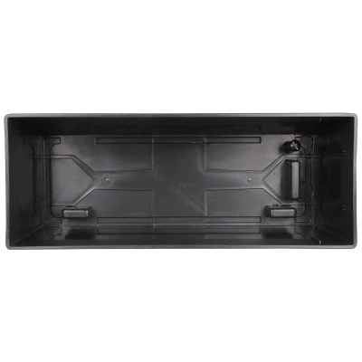 Plastkon Florence Stone dekorativní truhlík 75 cm antracitová