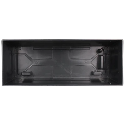 Plastkon Florence Stone dekorativní truhlík 75 cm antracitová