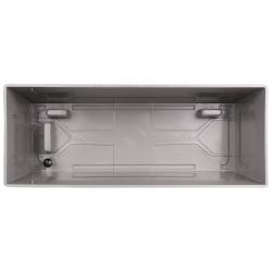 Plastkon Florence Stone dekorativní truhlík 75 cm šedá