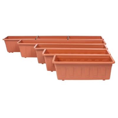 Plastkon Garden terakota truhlík