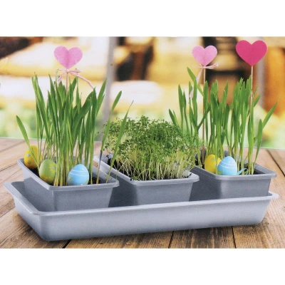 Plastkon Kit zahradní set s nářadím a kelímkem